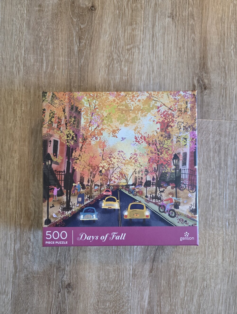 Galison Days of Fall 500 Piece Puzzle
